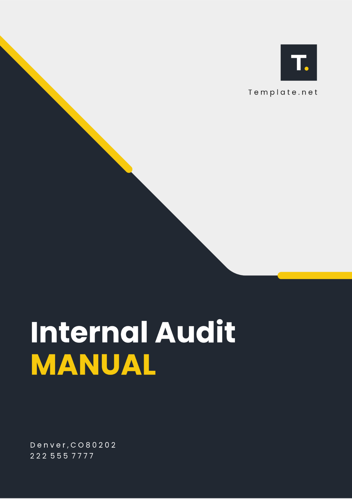 Free Internal Audit Manual Template - Edit Online & Download | Template.net