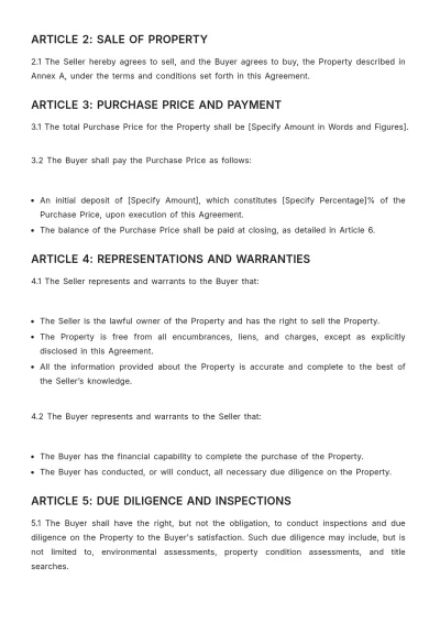 Free Nursing Home Sales Agreement Template to Edit Online