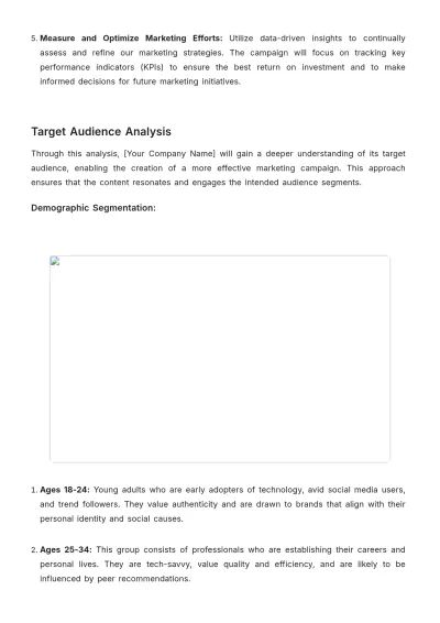 Free Integrated Influencer Campaign Advertising Strategy Template to Edit Online