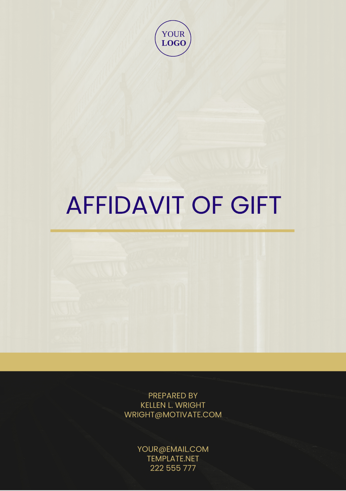 South Carolina Affidavit of Gift Template - Edit Online & Download