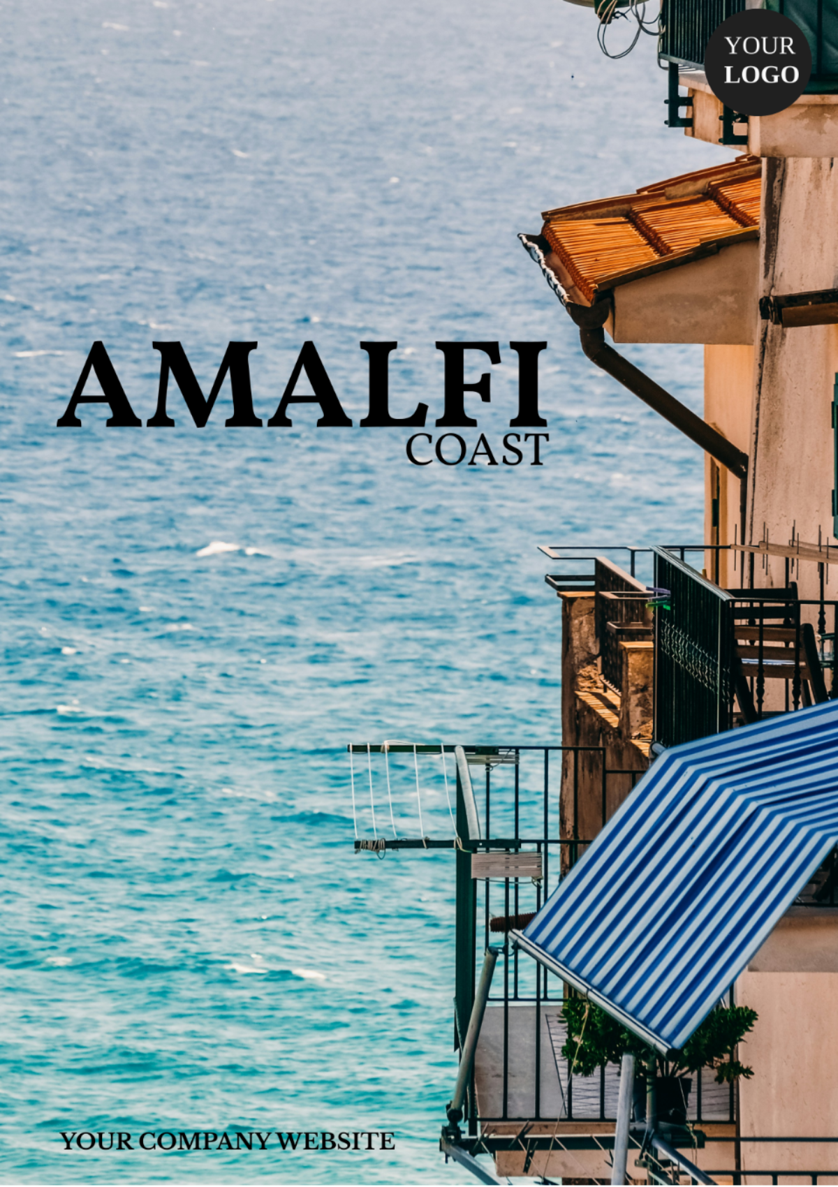 Amalfi Coast Road Trip Itinerary Template