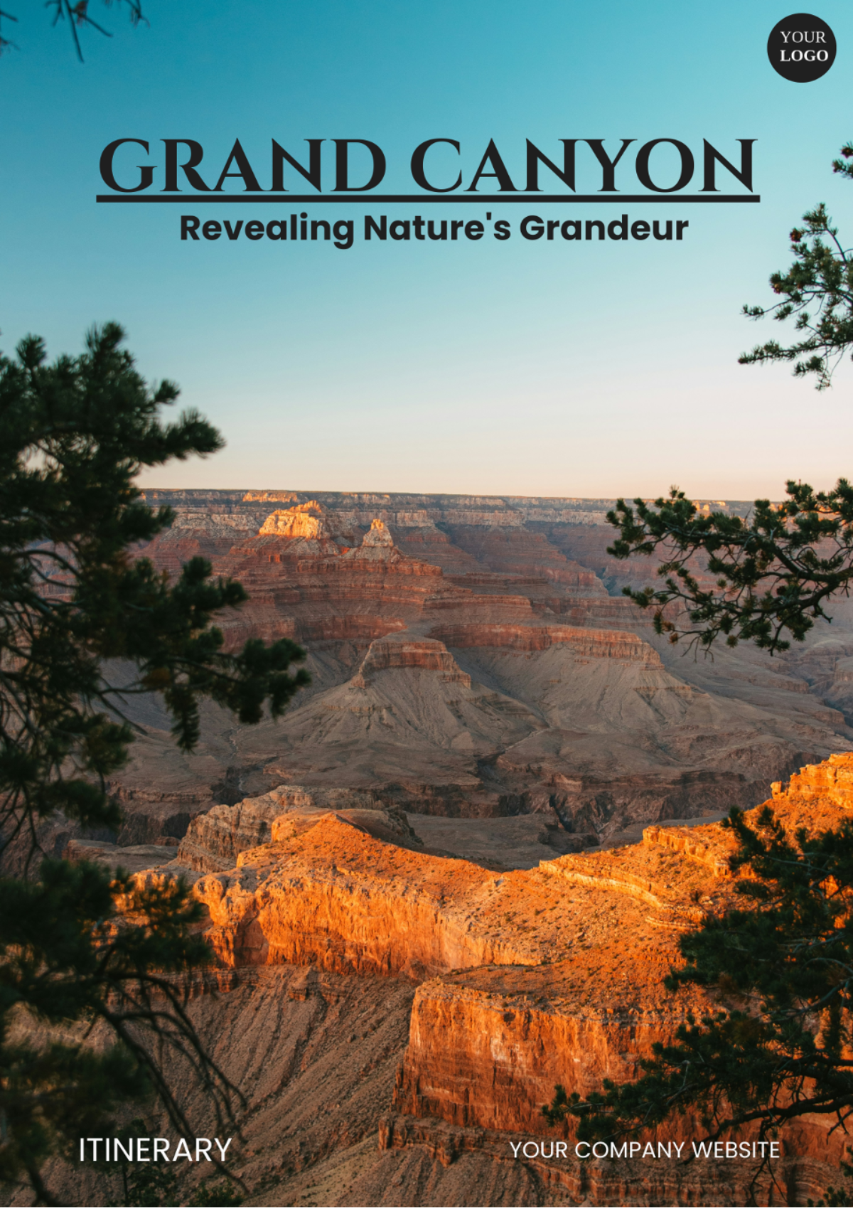 Grand Canyon Road Trip Itinerary Template