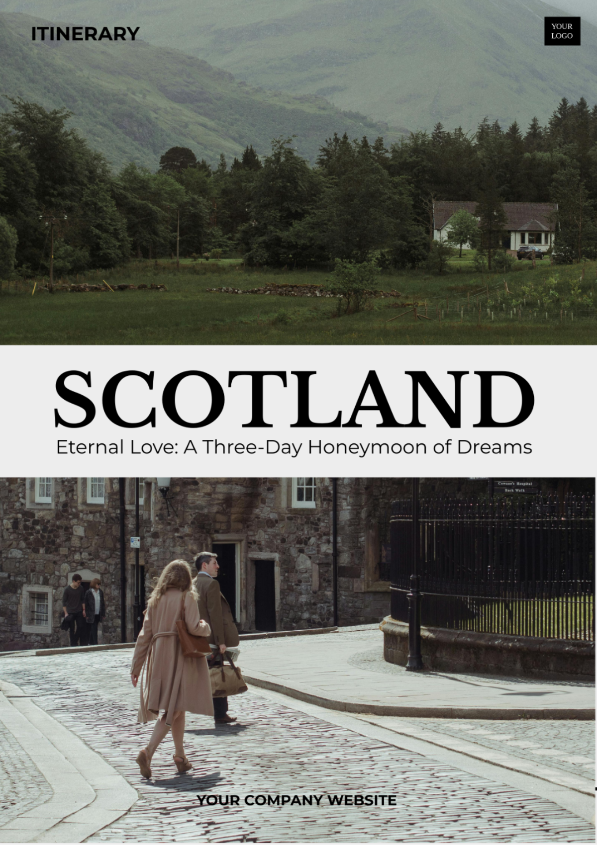 Scotland Honeymoon Itinerary Template