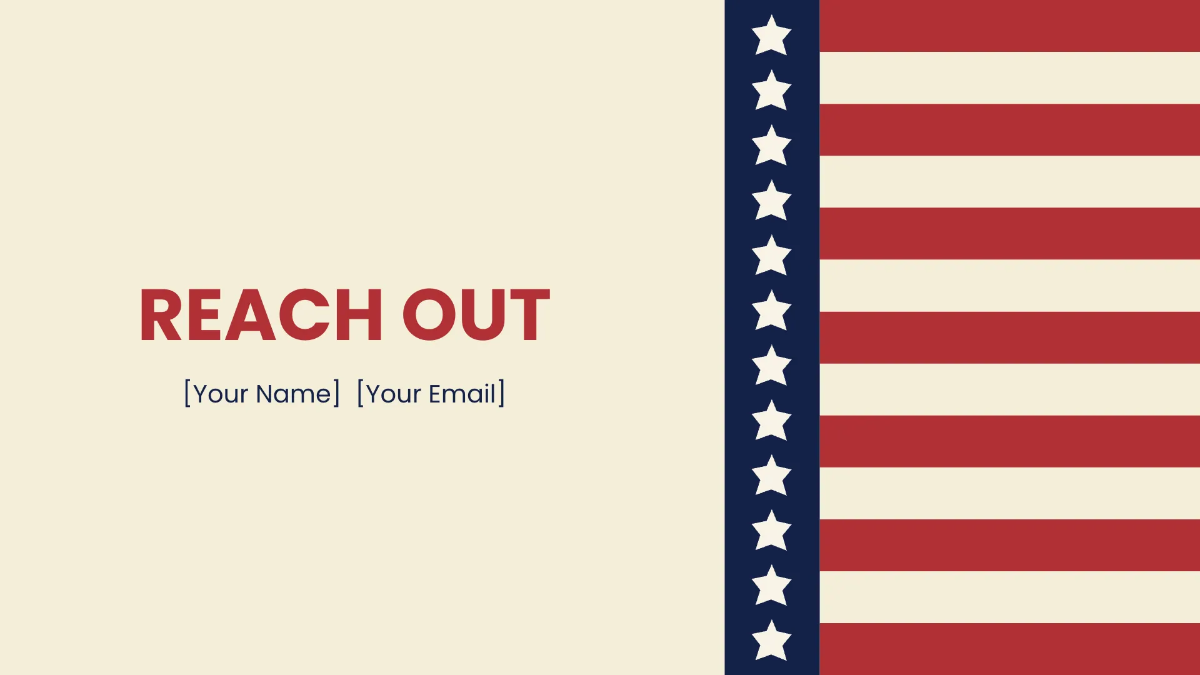 Free Patriot's Day Powerpoint Presentation Template to Edit Online