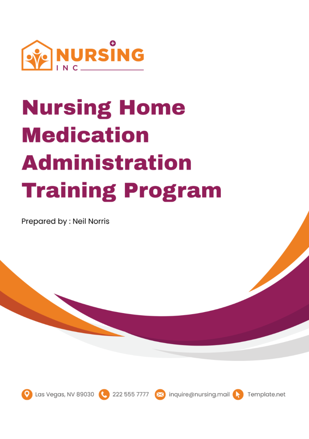 Nursing Home Medication Administration Training Program Template