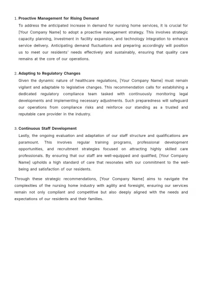 Free Nursing Home Staff Feasibility Study Template to Edit Online