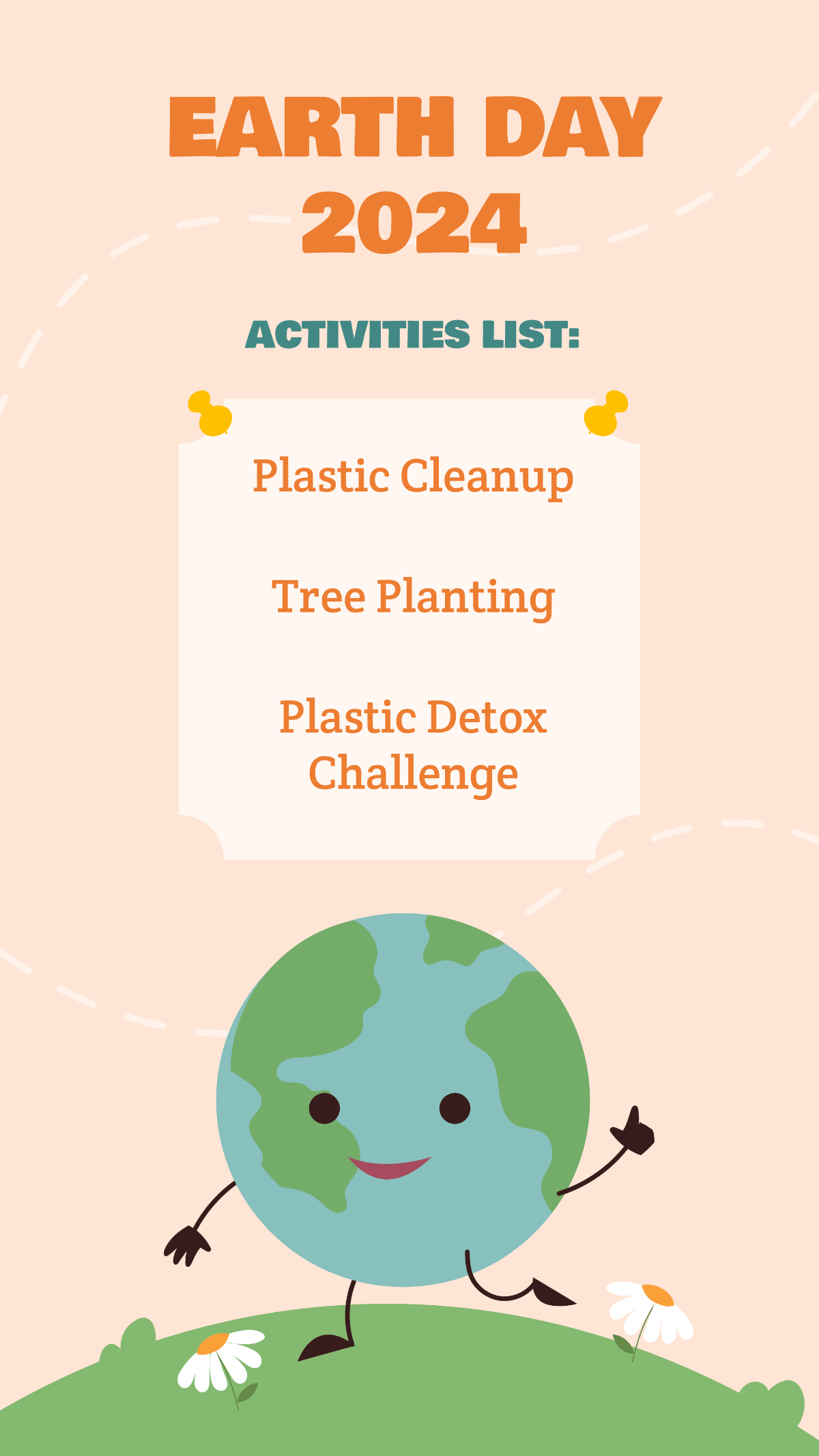 Free Earth Day 2024 Activities Template