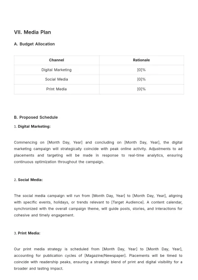 Free Client Customized Advertising Solution Template to Edit Online