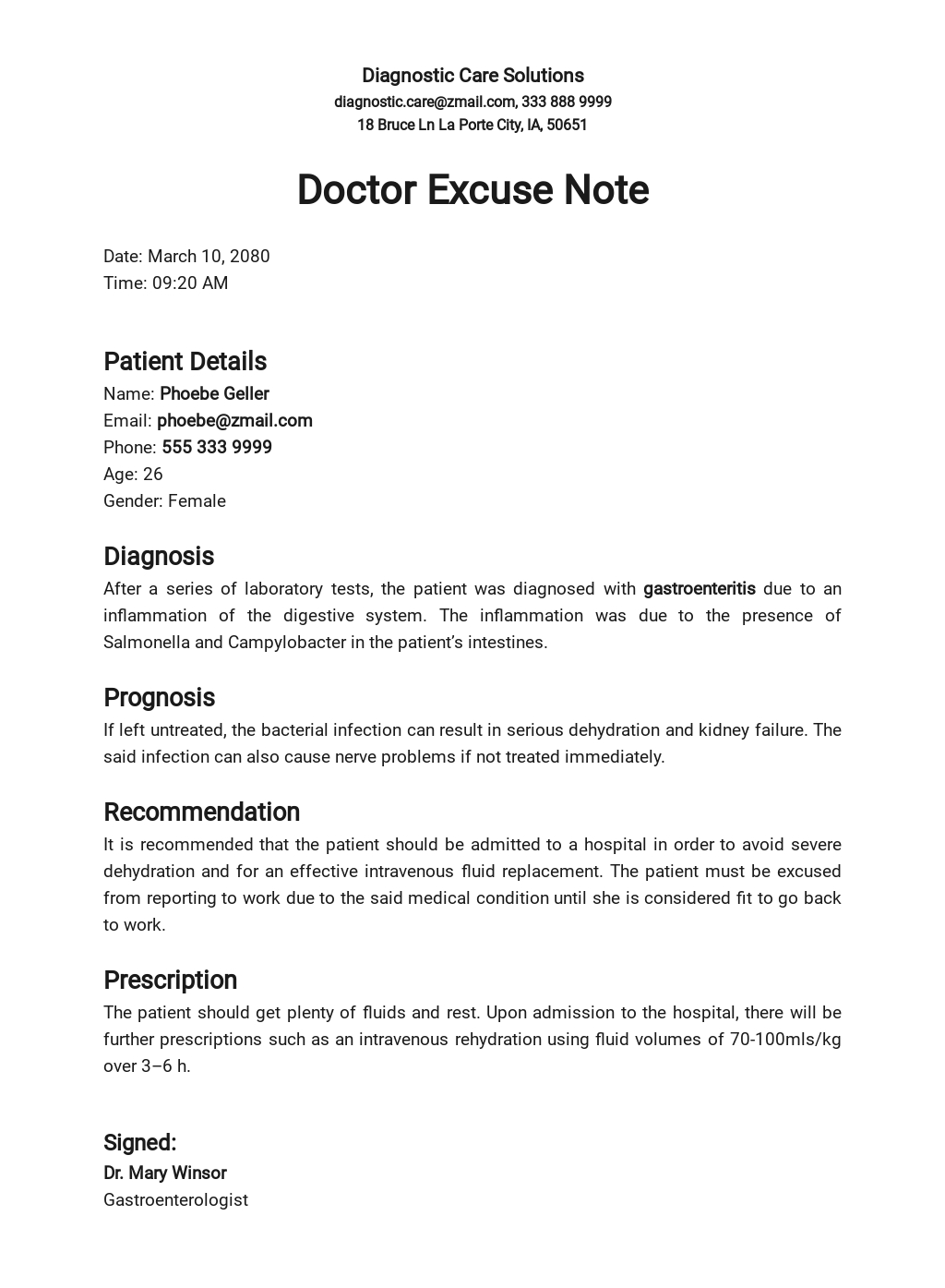 FREE Dentist Doctor's Prescription Template - PDF | Word (DOC) | Apple ...