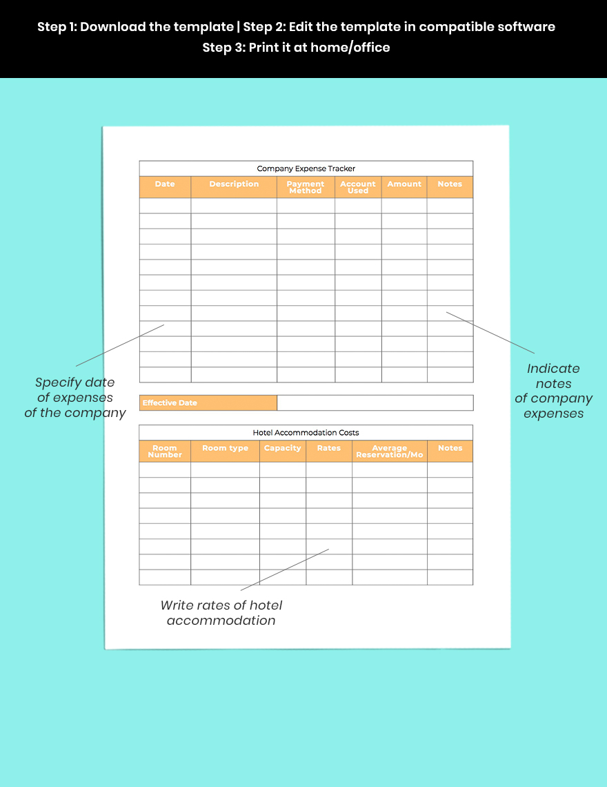 Hotel Budget Planner Template - Google Docs, Word, Apple Pages, PDF ...