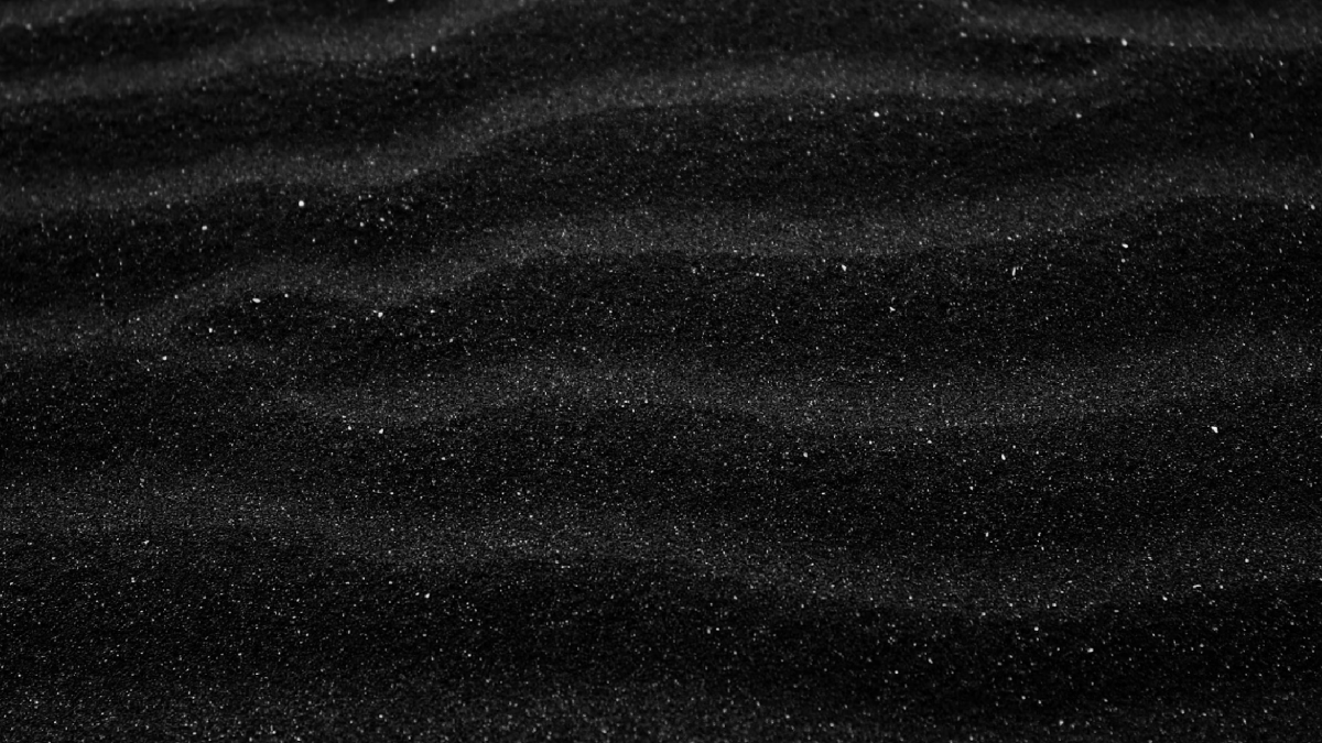 Black Sand Texture Background