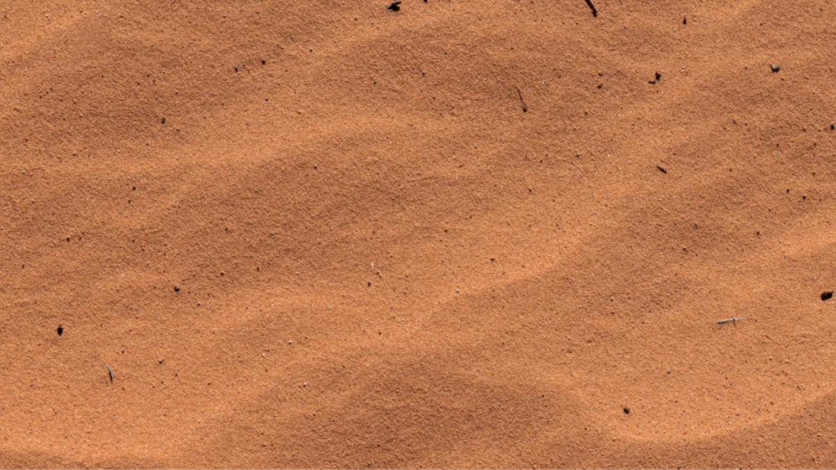 Red Sand Texture Background