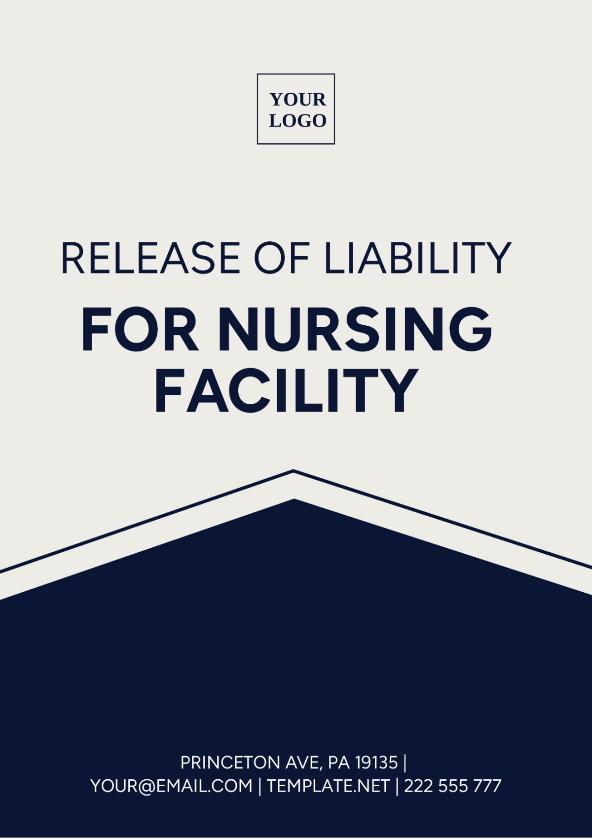 Release Of Liability For Nursing Facility Template