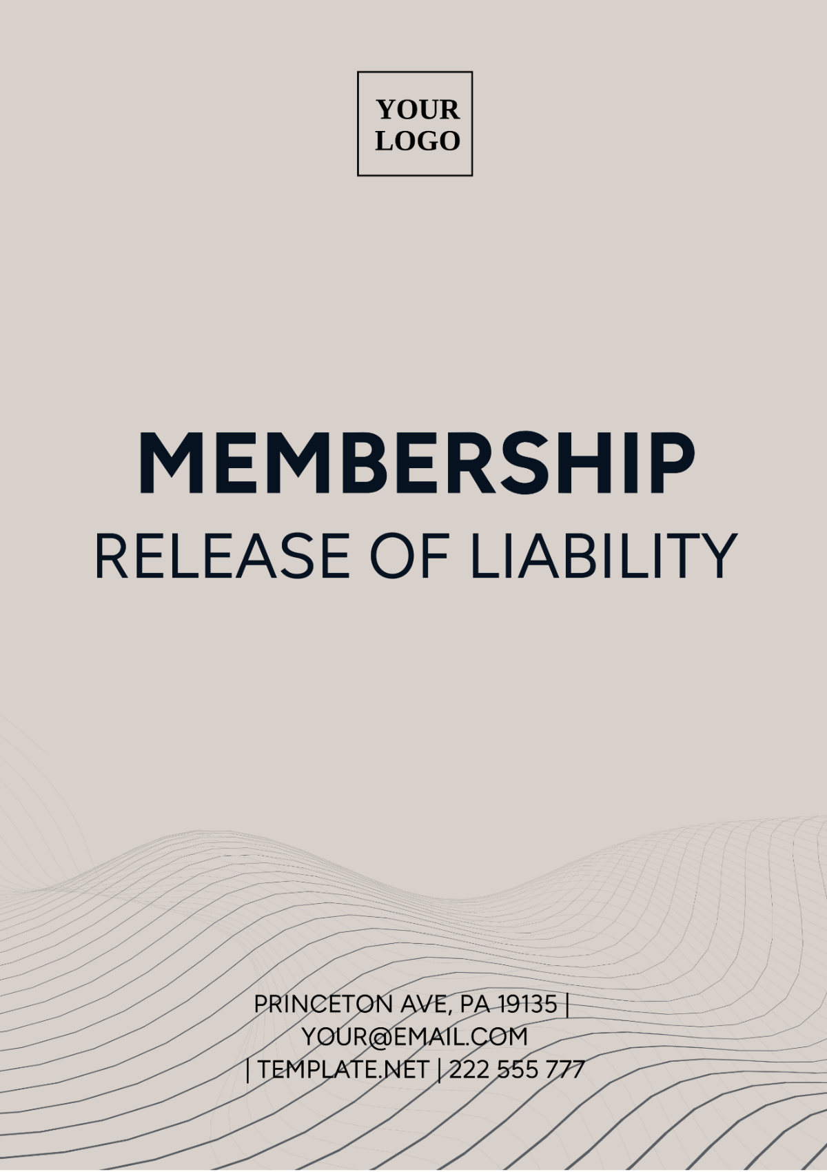 Membership Release of Liability Template - Edit Online & Download ...