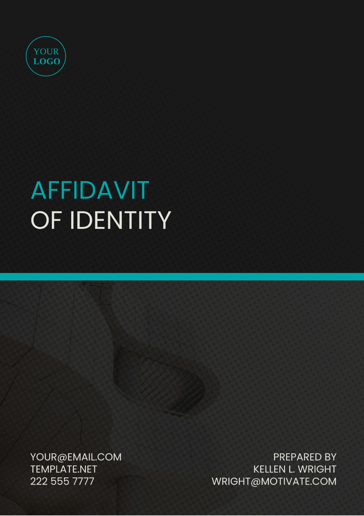 Idaho Affidavit of Identity Template