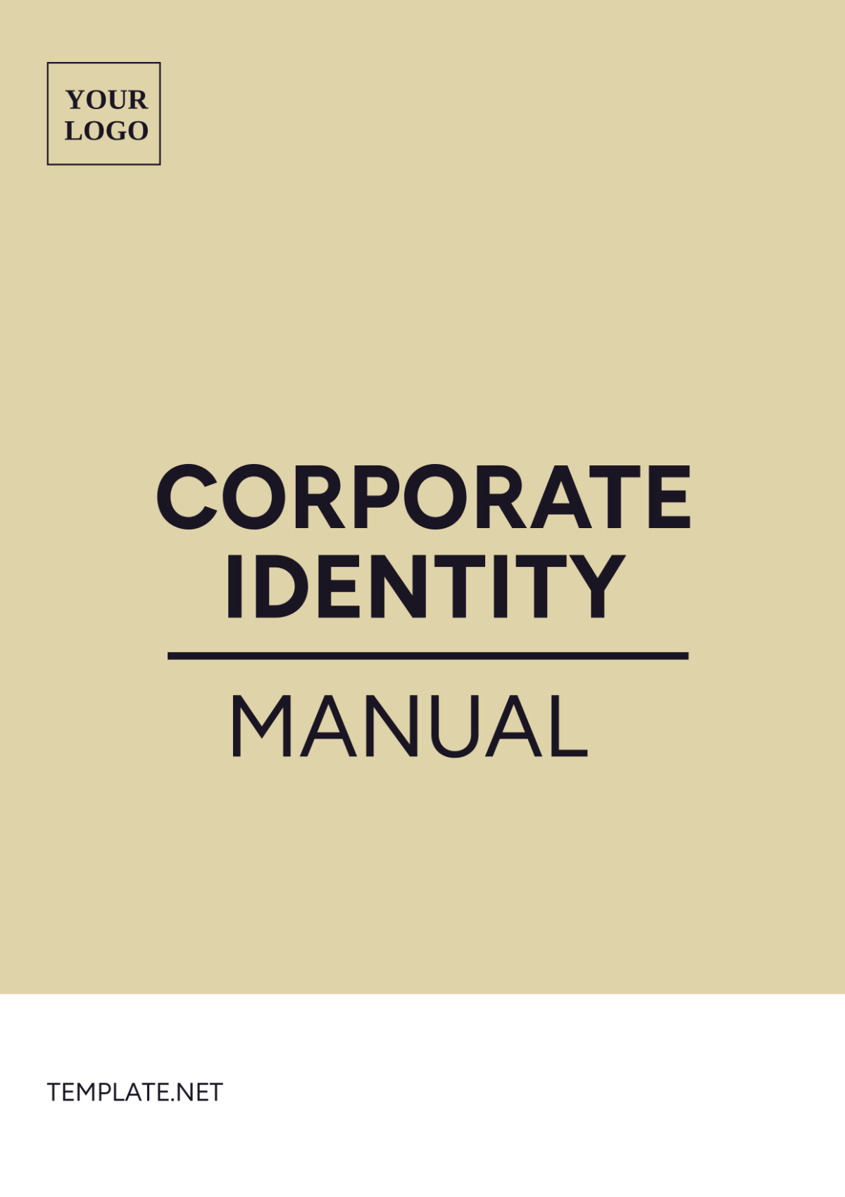 Free Corporate Identity Manual Template