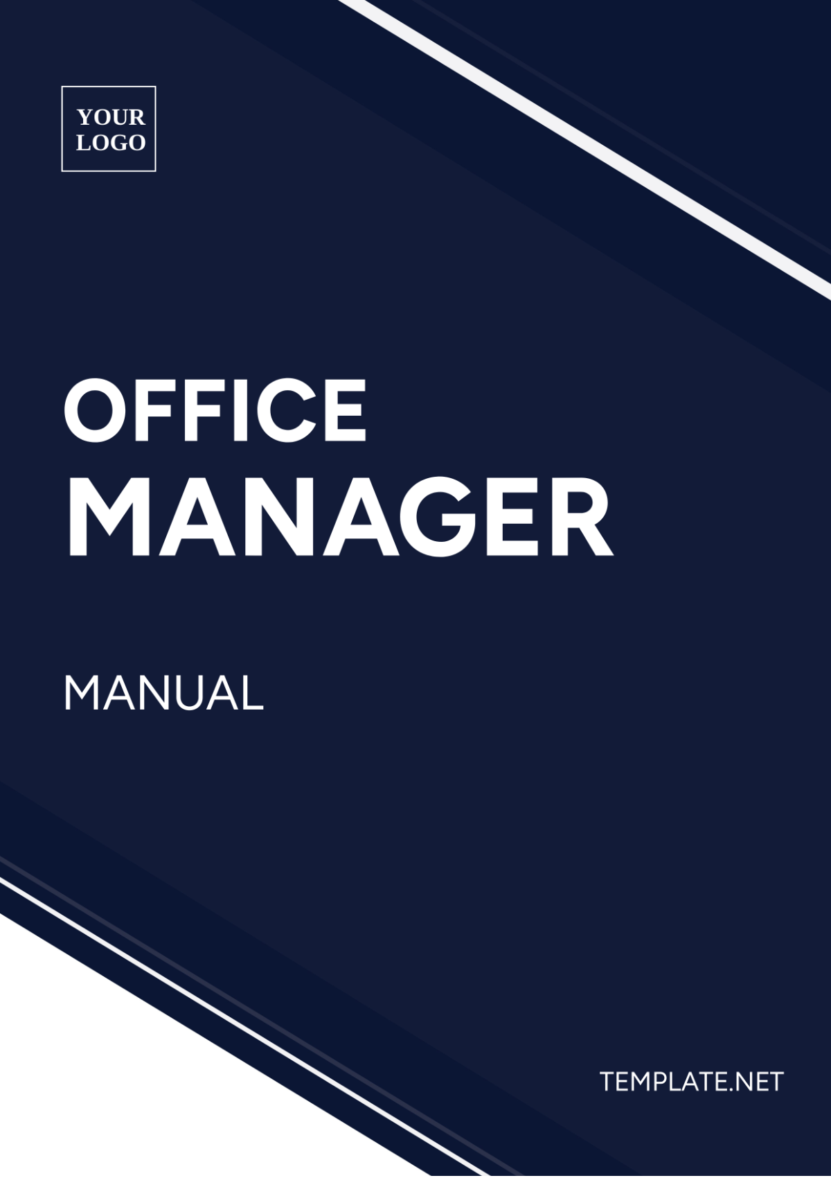 Free Office Manager Manual Template