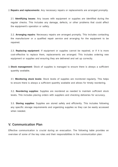 Free Nursing Home Resident Evacuation Protocol Guide Template to Edit Online