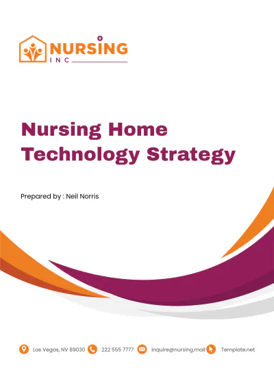 Free Nursing Home Technology Strategy Template to Edit Online