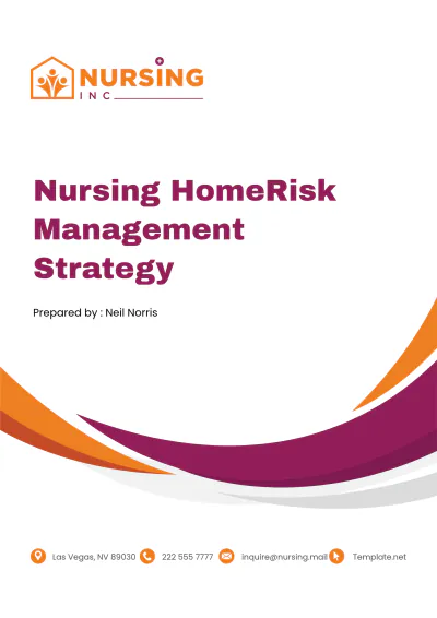 Free Nursing Home Risk Management Strategy Template to Edit Online