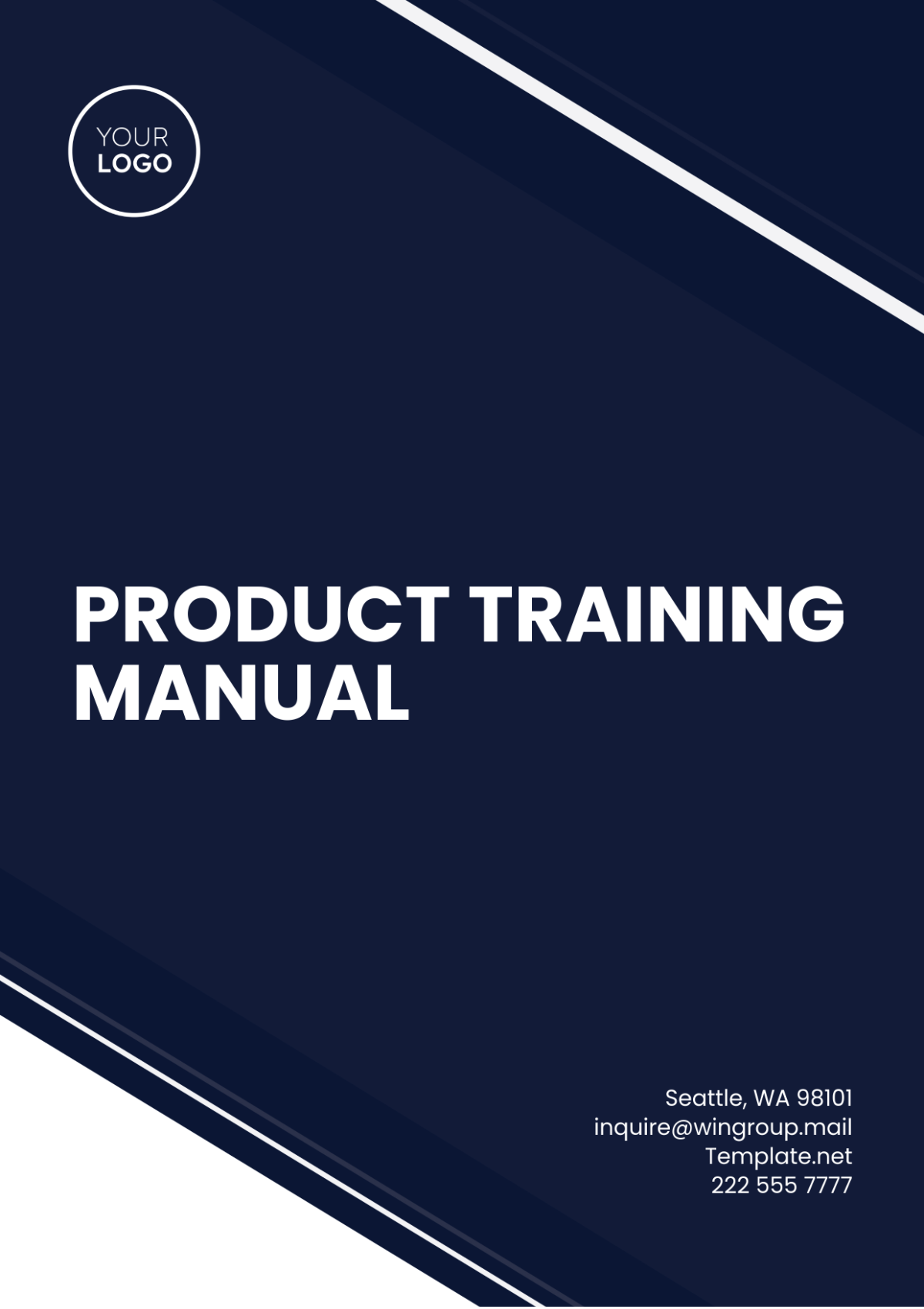 Product Training Manual Template - Edit Online & Download