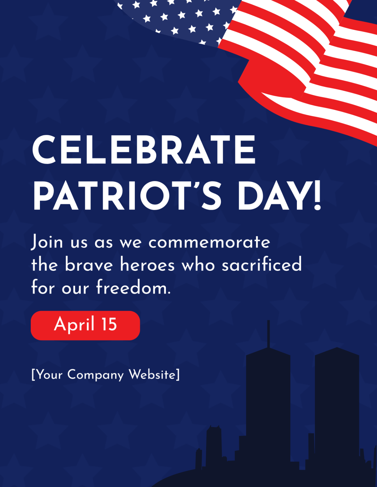 Patriot's Day Flyer