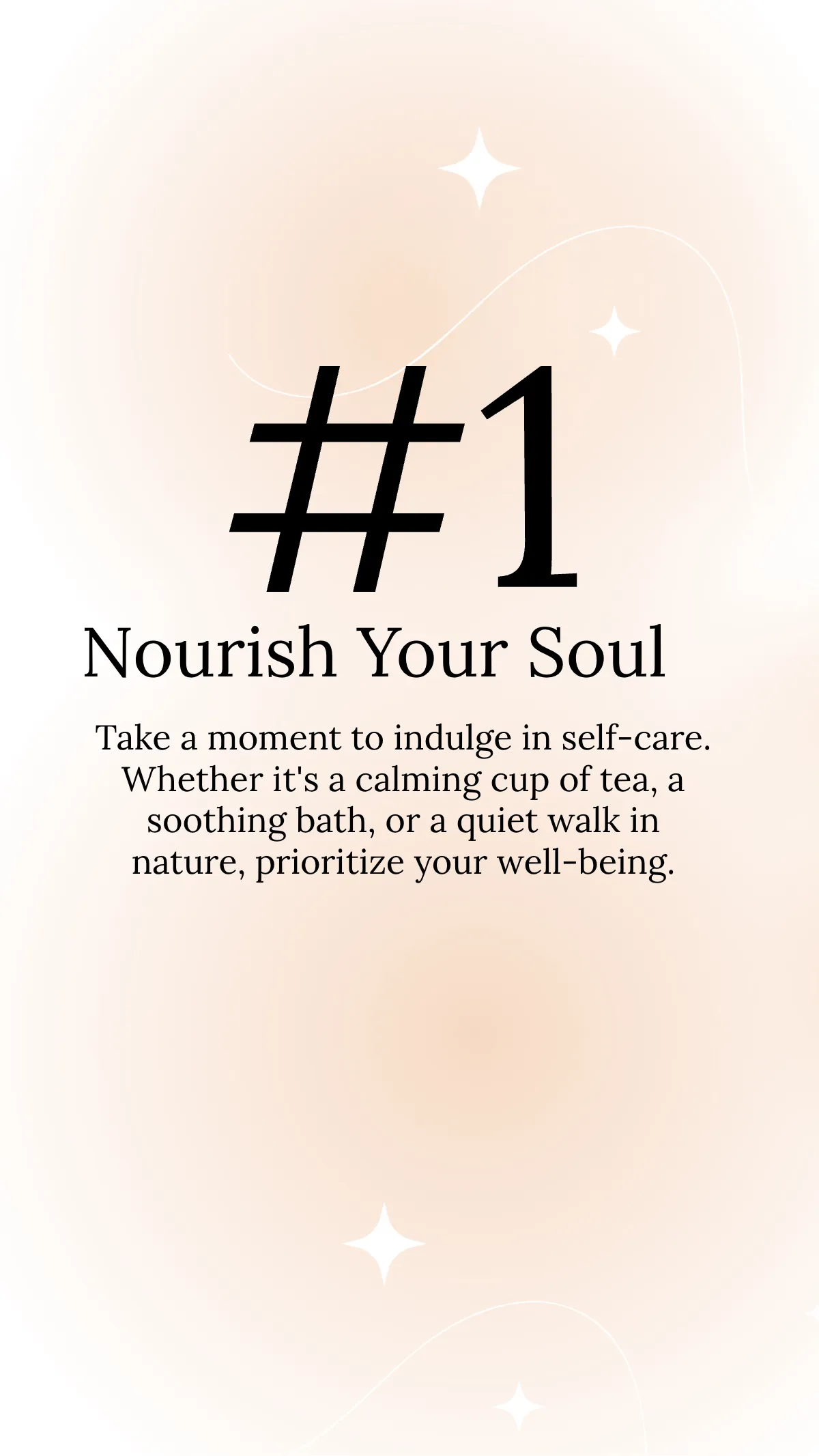 Free Feminine Mindfulness Carousel Instagram Post Template to Edit Online