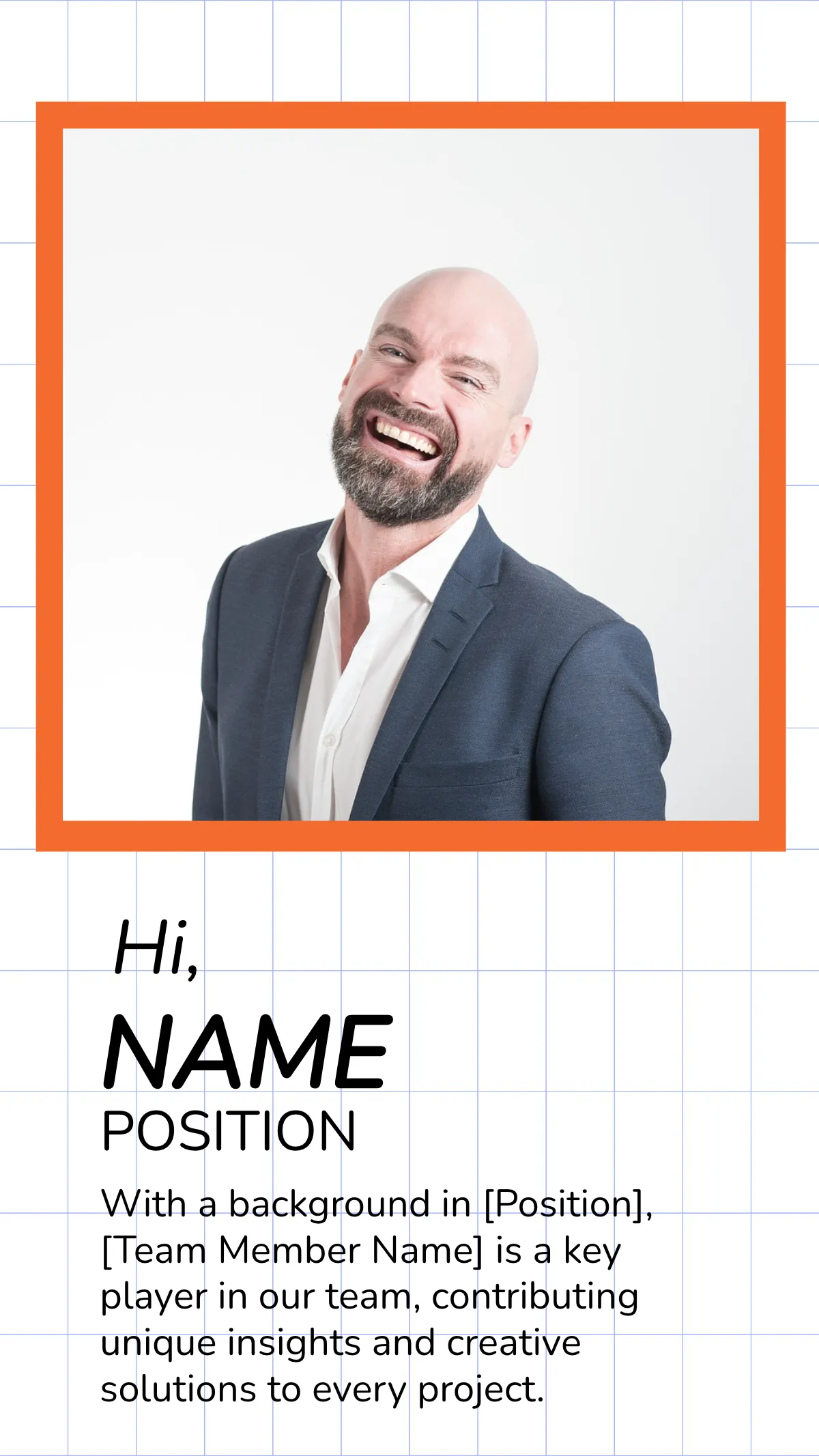 Free Meet The Team Carousel Instagram Post Template to Edit Online