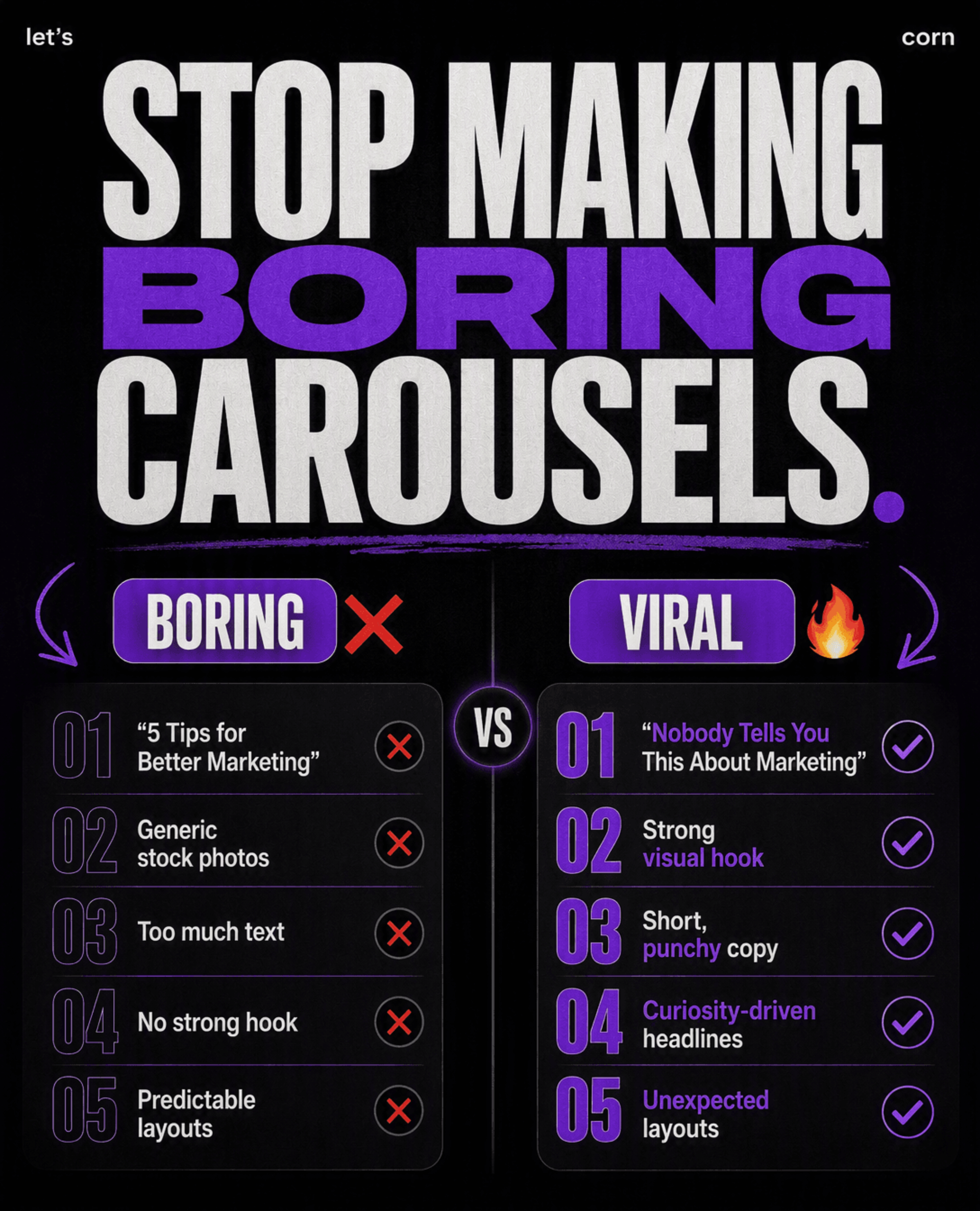 Free Entrepreneurs Instagram Carousel Post Template to Edit Online