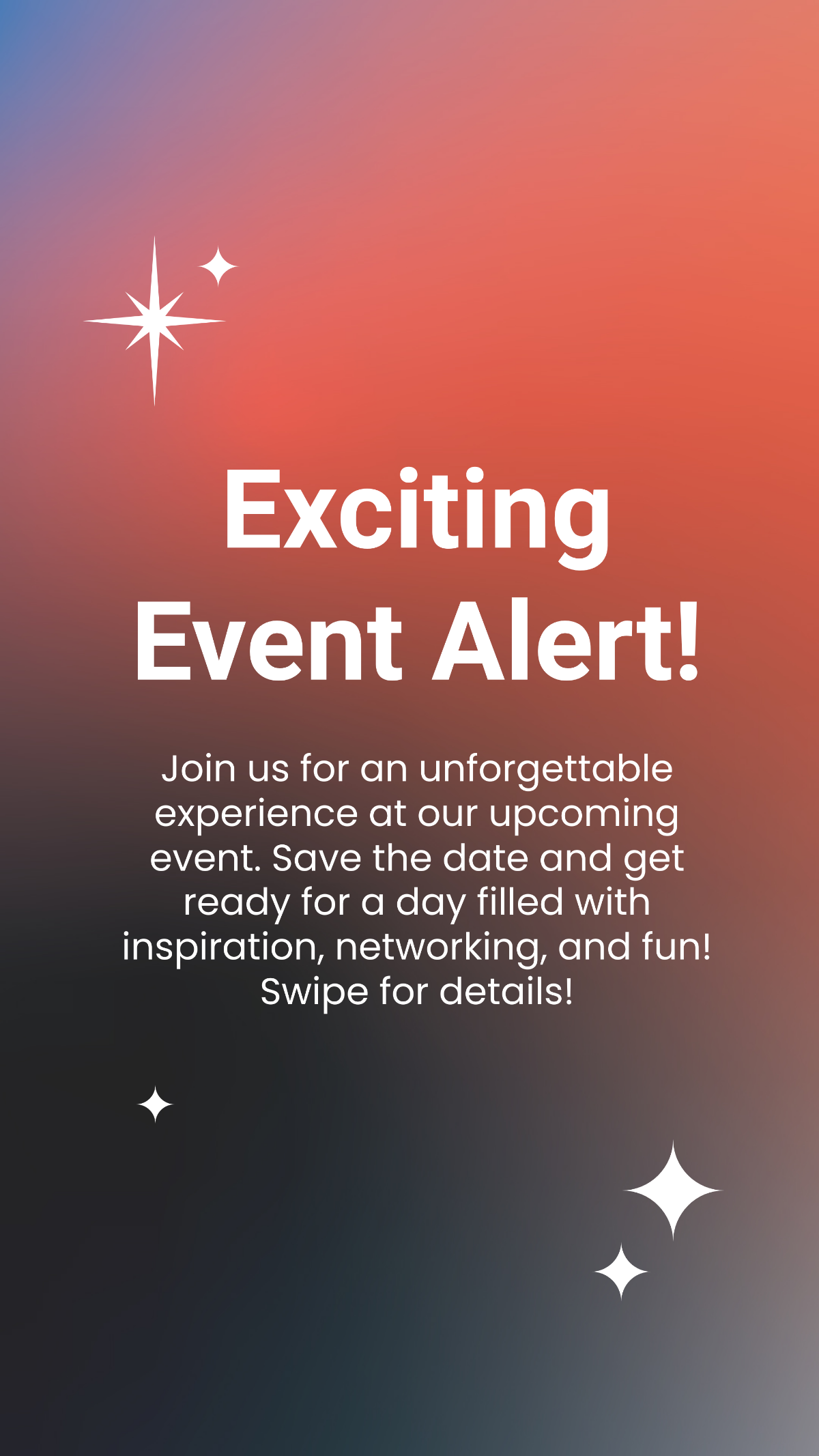 Event Announcement Carousel Instagram Post