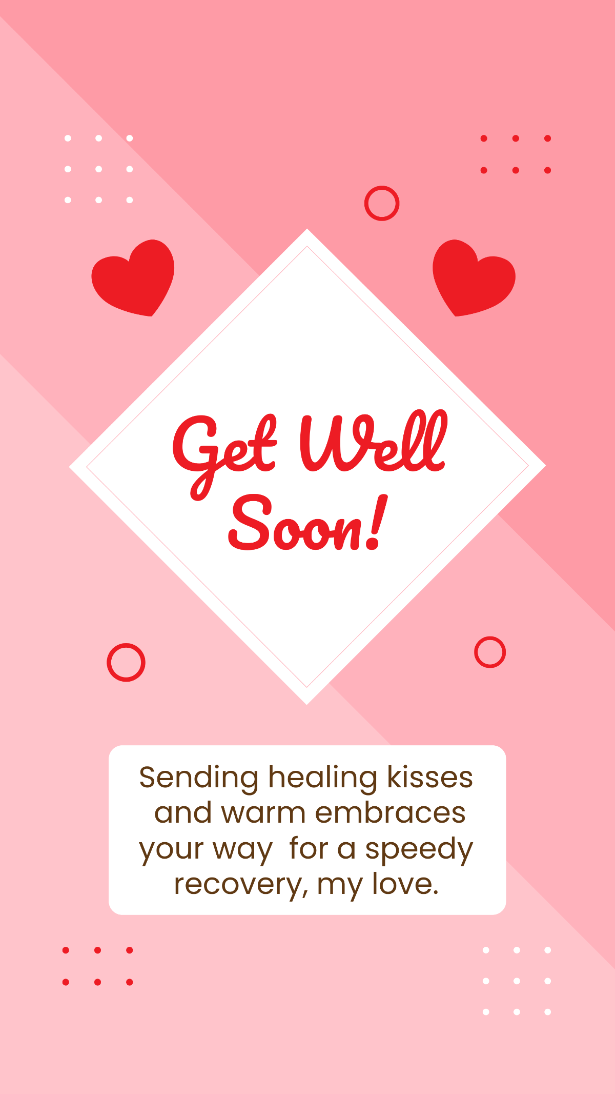 Free Get Well Soon Romantic Quote