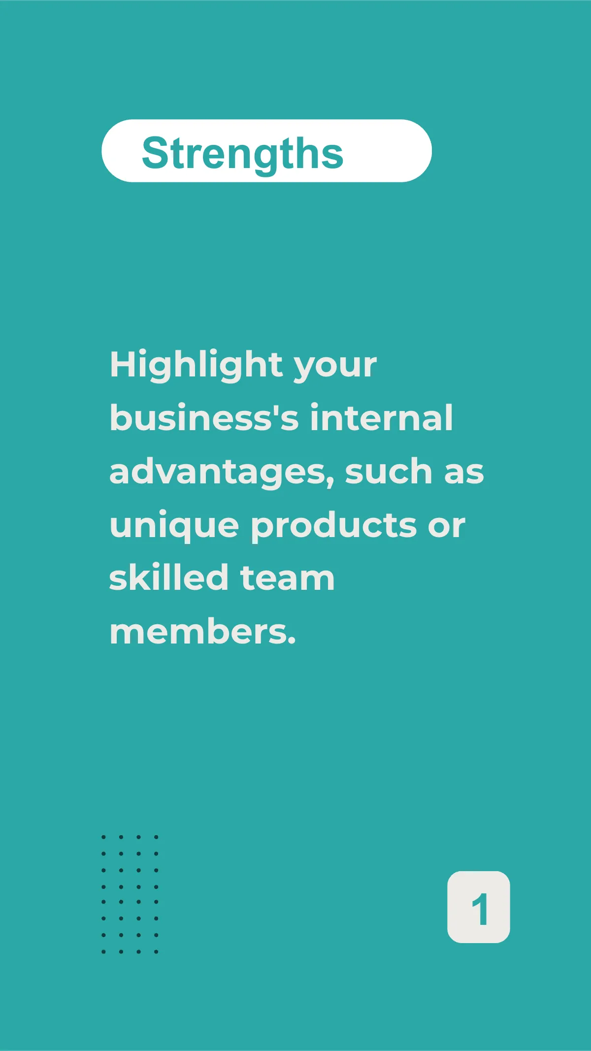 Free SWOT Analysis Carousel Instagram Post Template to Edit Online