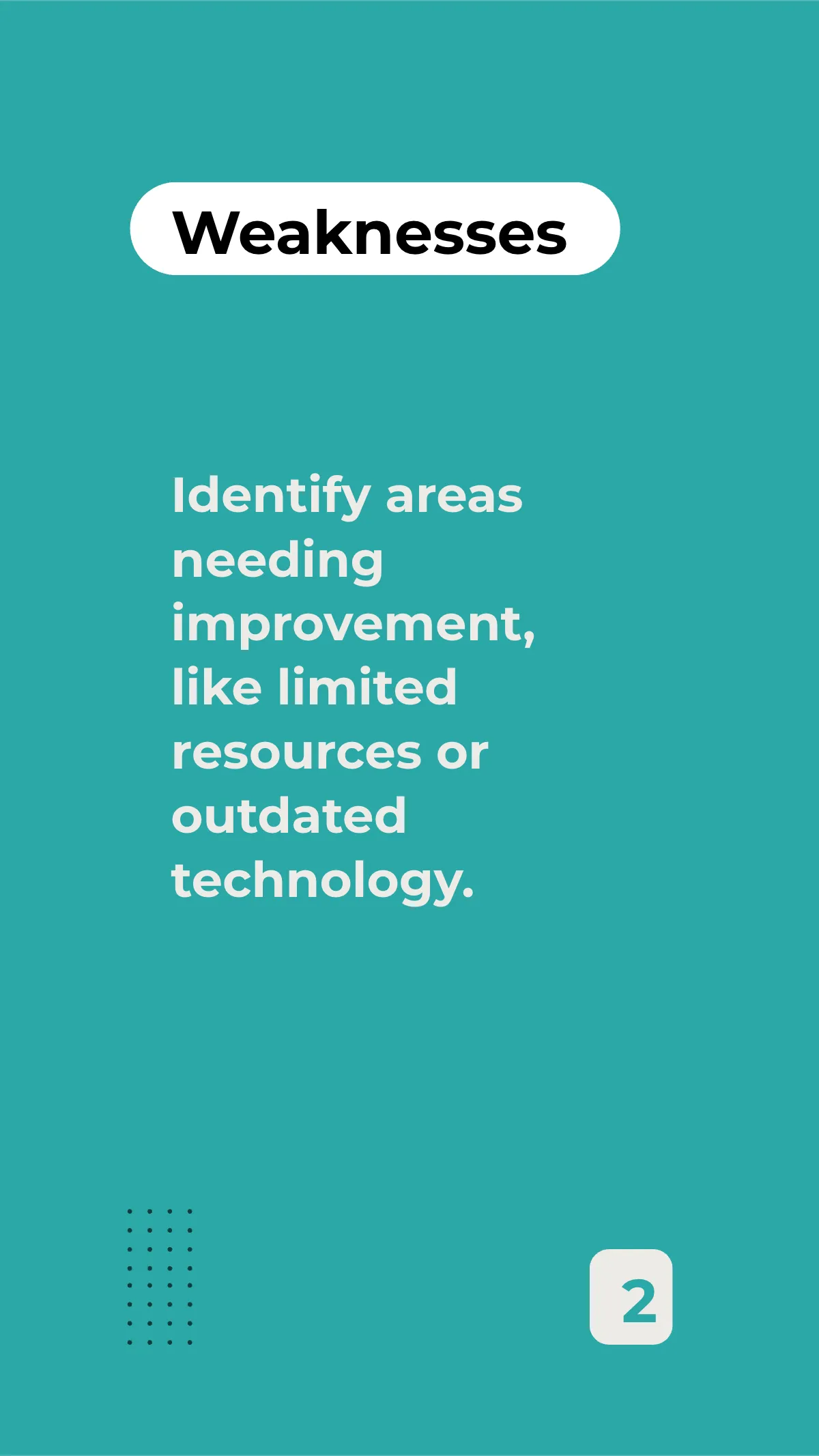 Free SWOT Analysis Carousel Instagram Post Template to Edit Online