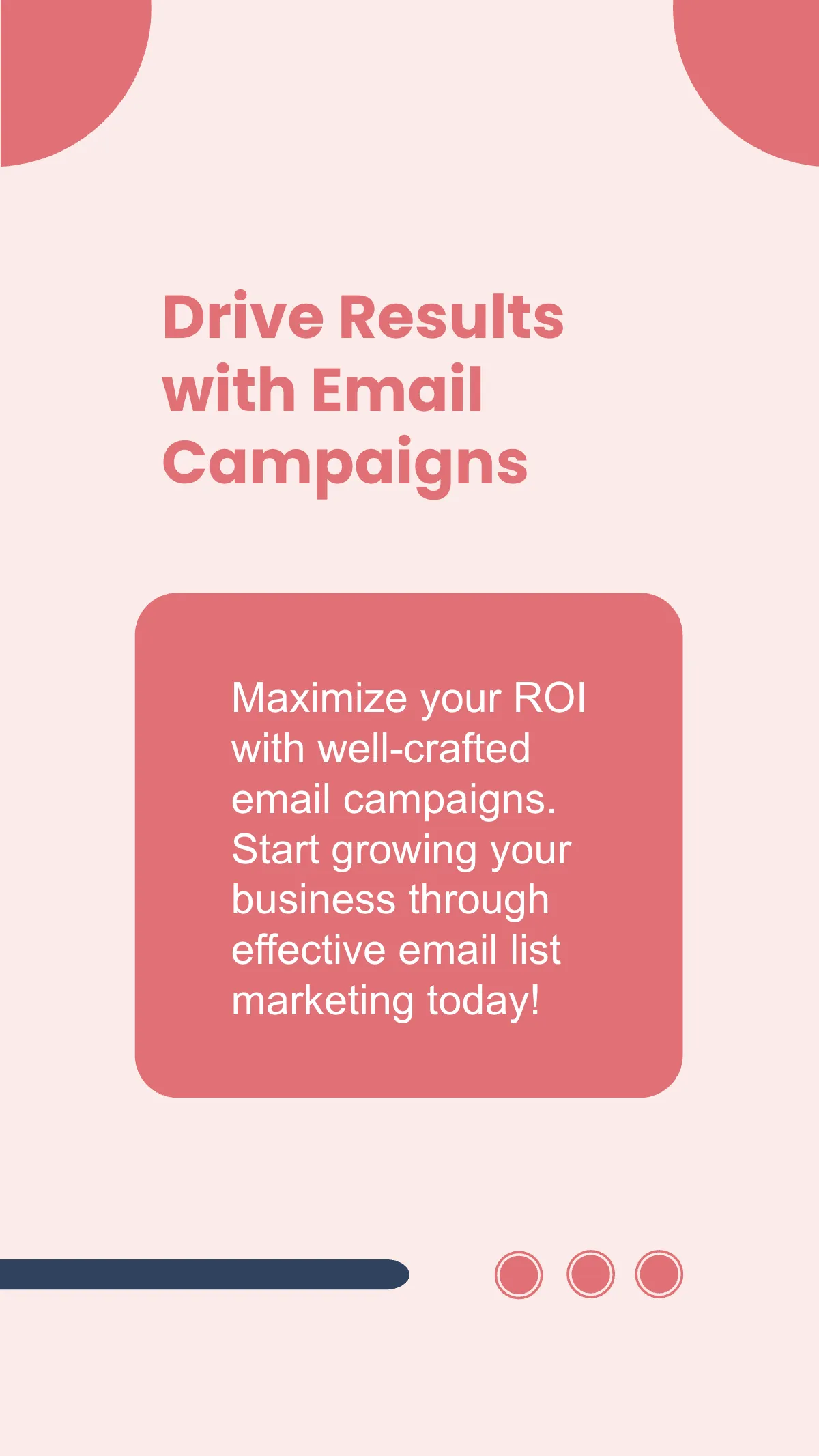 Free Email List Marketing Carousel Instagram Post Template to Edit Online