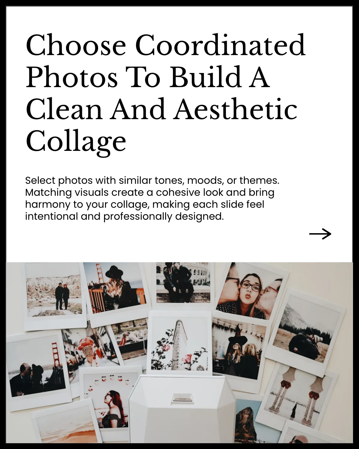 Free Photo Collage Instagram Carousel Post Template to Edit Online