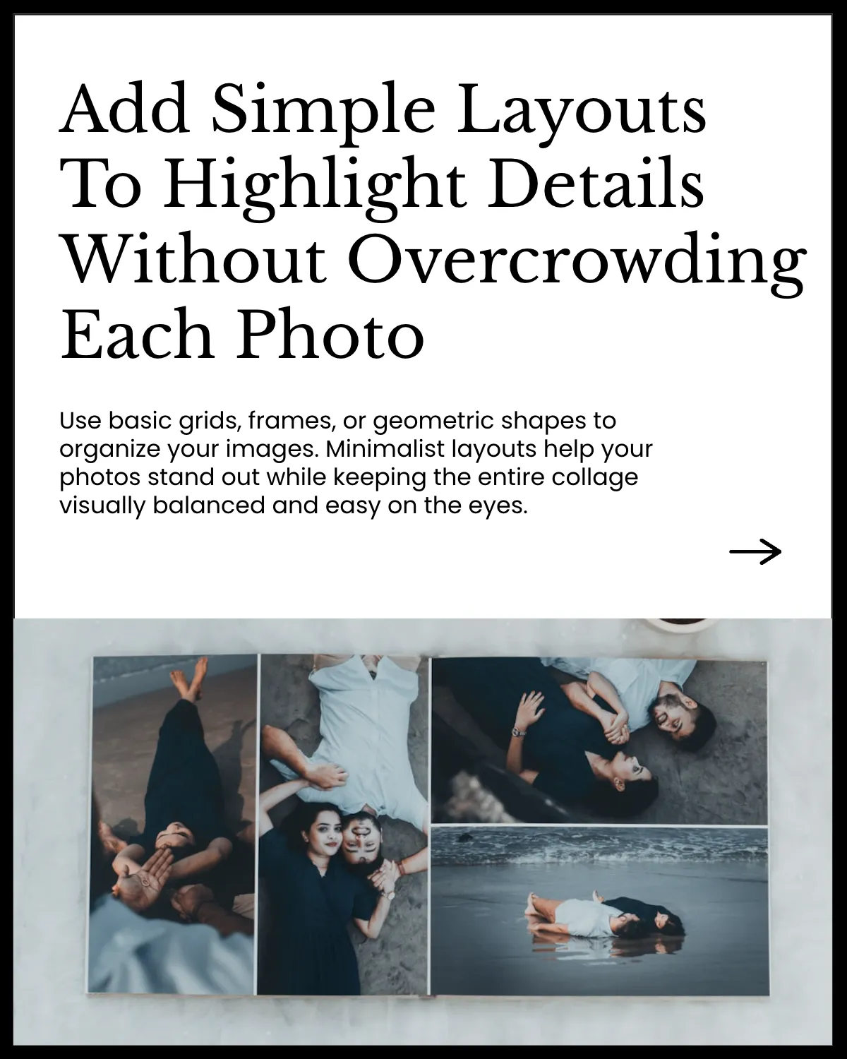 Free Photo Collage Instagram Carousel Post Template to Edit Online