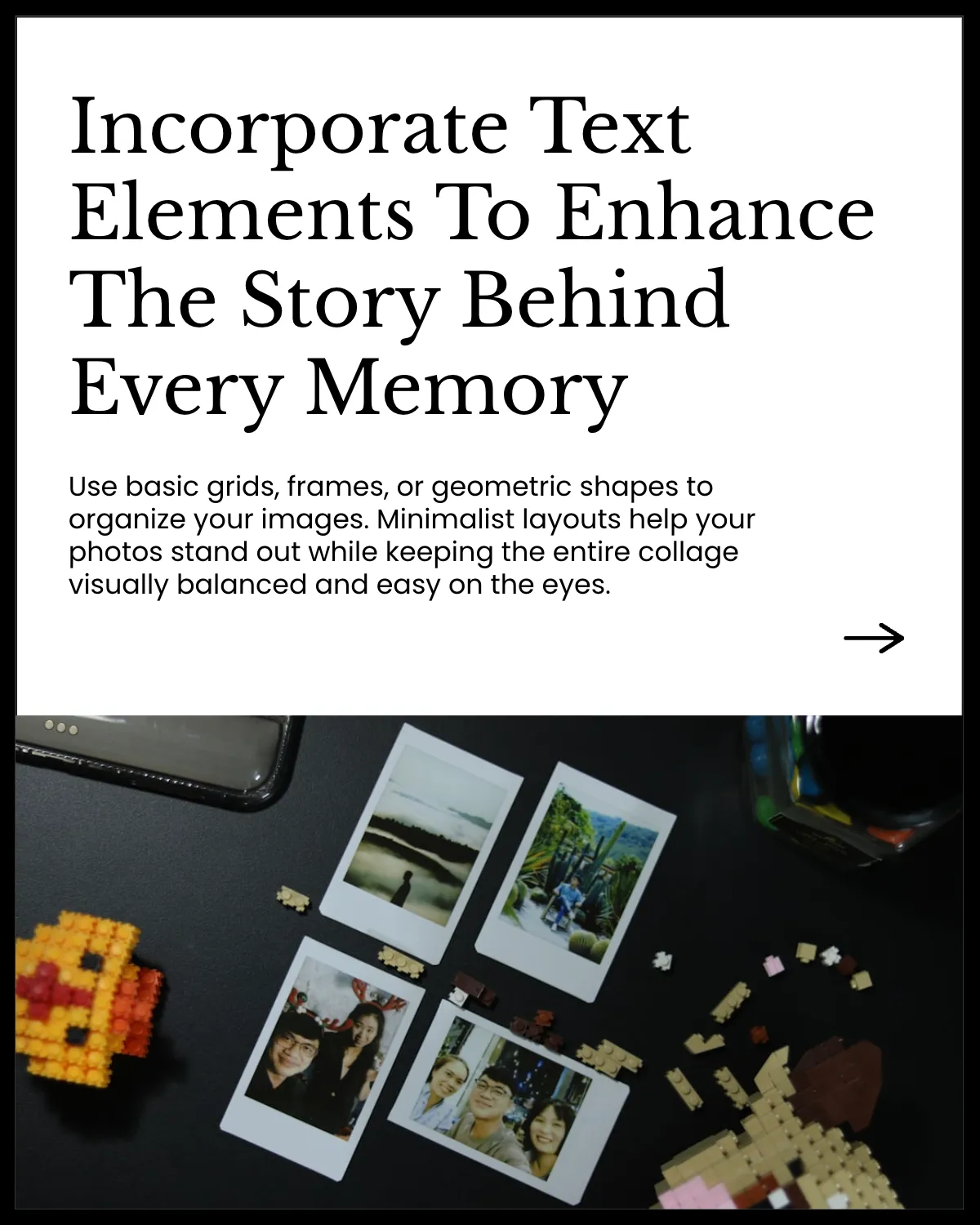 Free Photo Collage Instagram Carousel Post Template to Edit Online