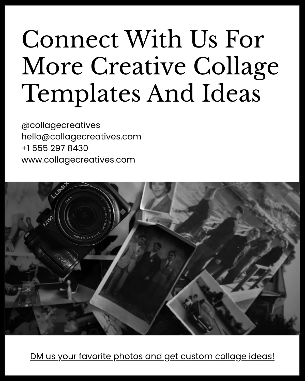 Free Photo Collage Instagram Carousel Post Template to Edit Online