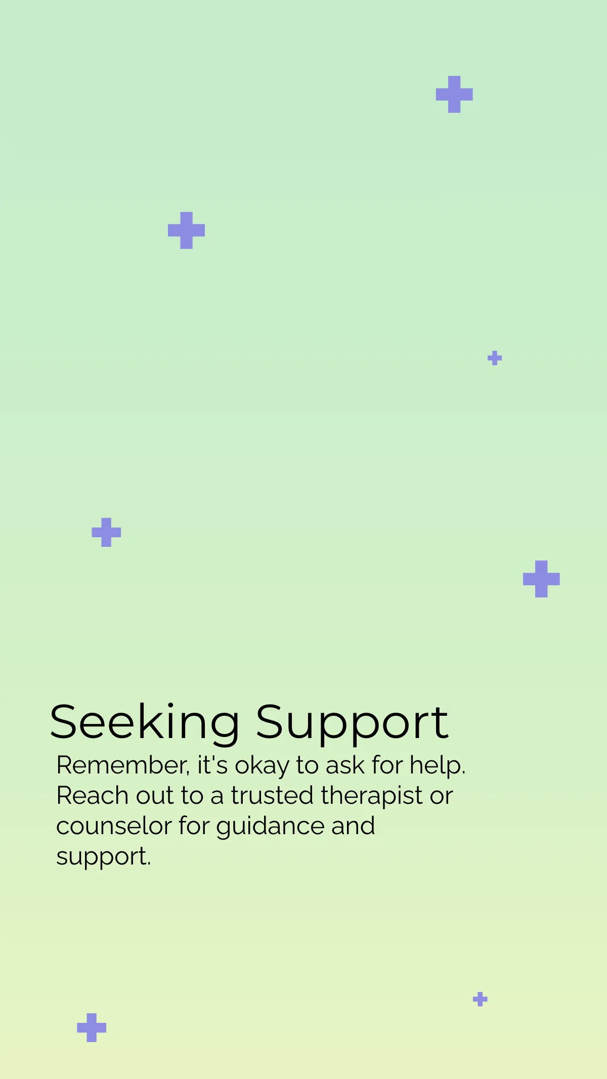 Free Mental Therapy Carousel Instagram Post Template to Edit Online