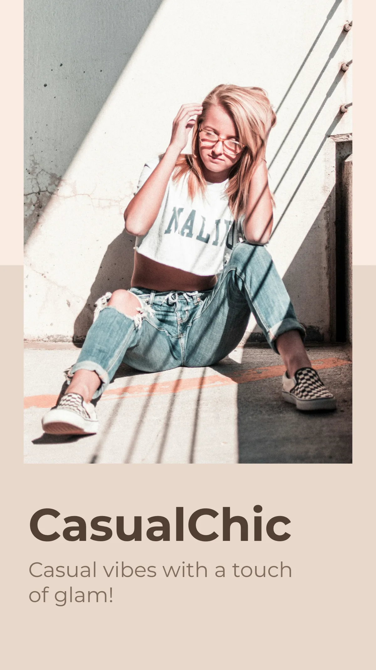 Free Fashion Blogger Carousel Instagram Post Template to Edit Online