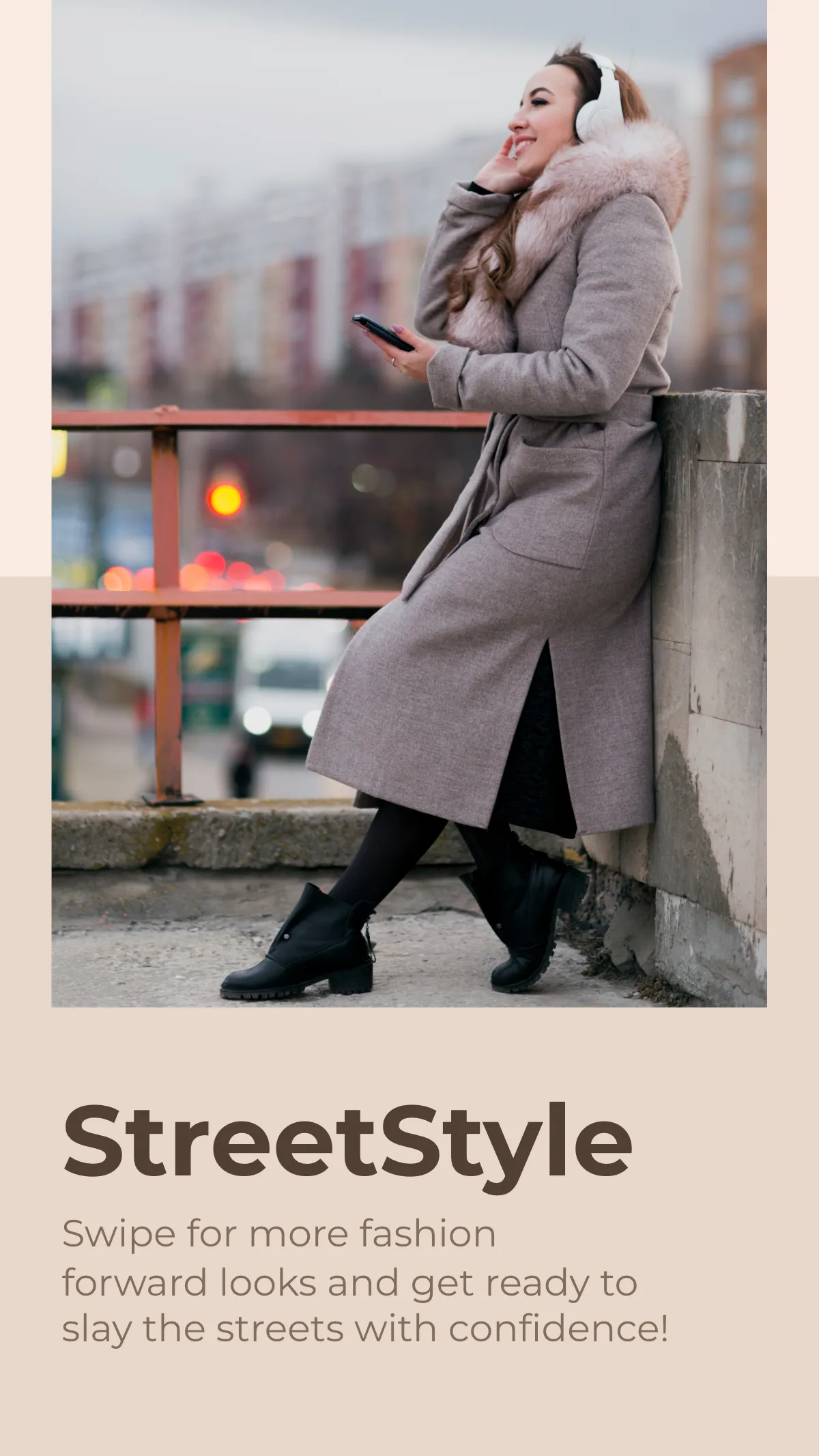 Free Fashion Blogger Carousel Instagram Post Template to Edit Online