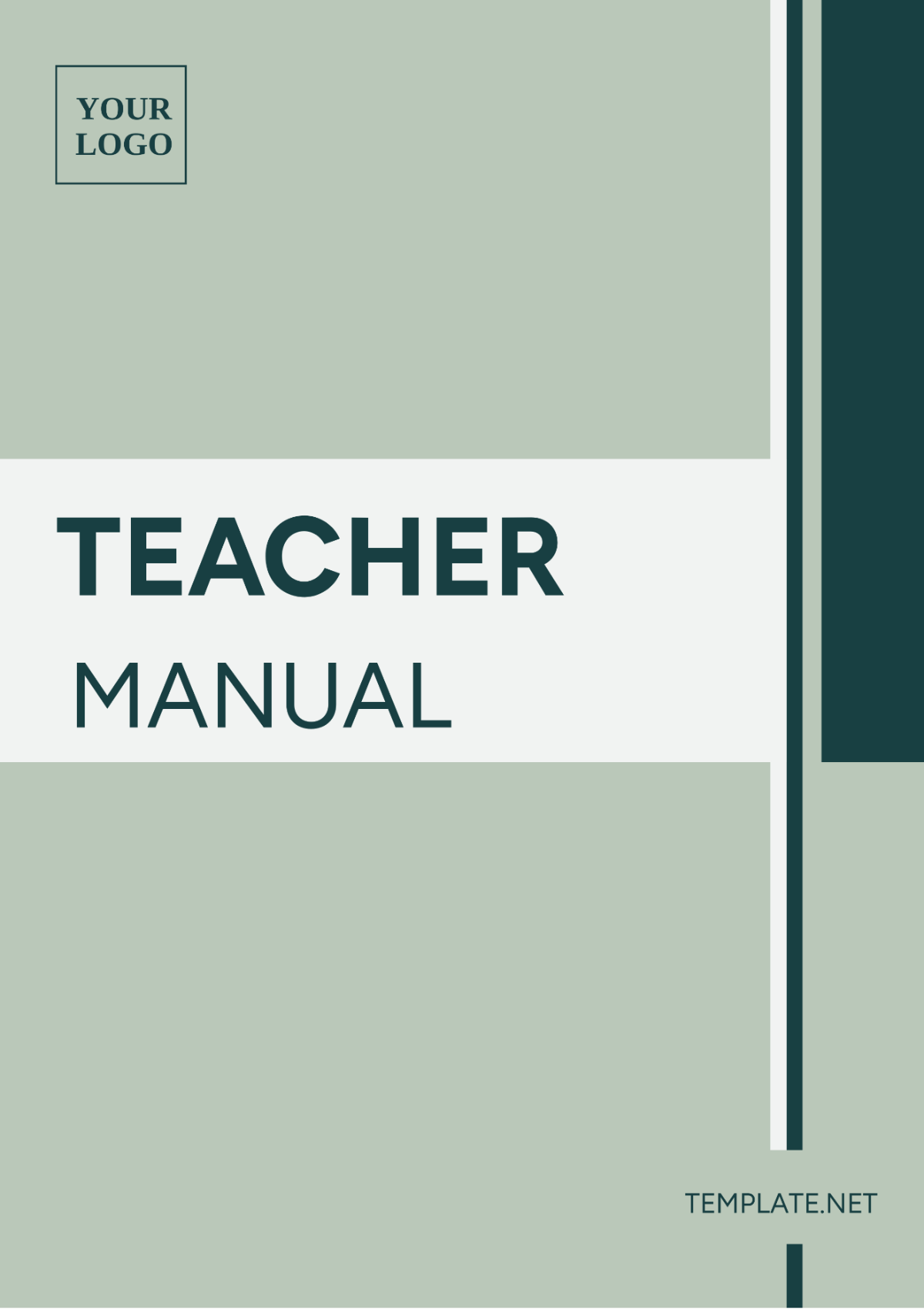 Free Teacher Manual Template