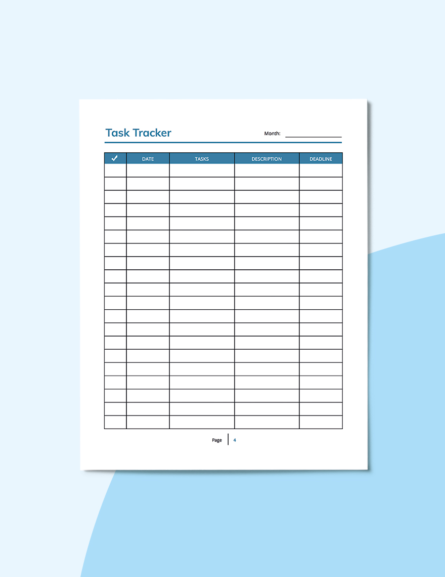 Monthly Personal Planner Template