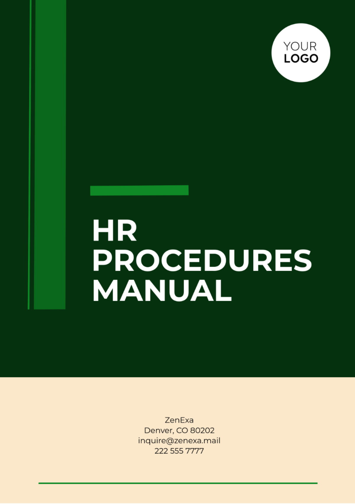 HR Procedures Manual Template - Edit Online & Download