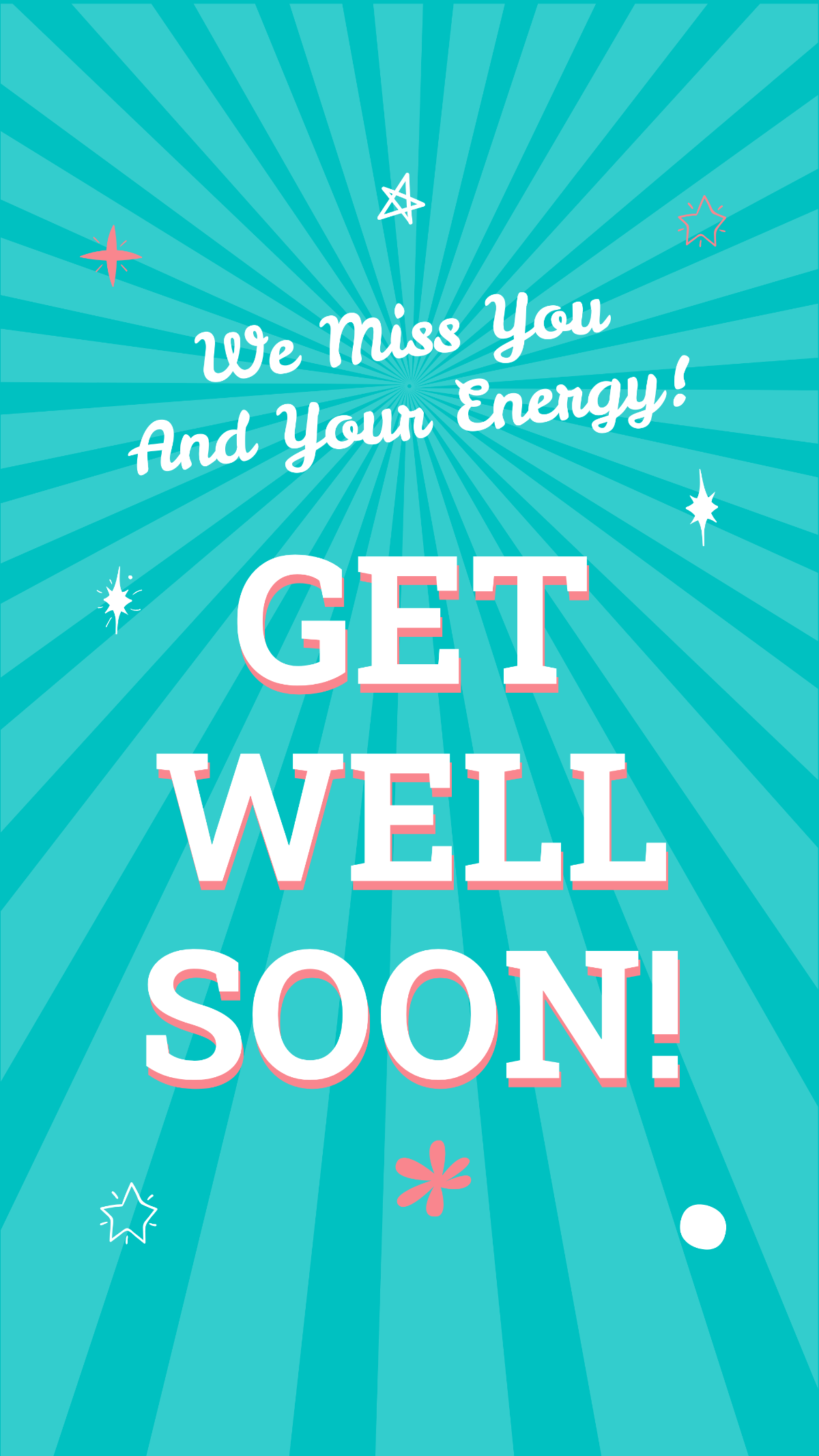 Doodle Get Well Soon Card
