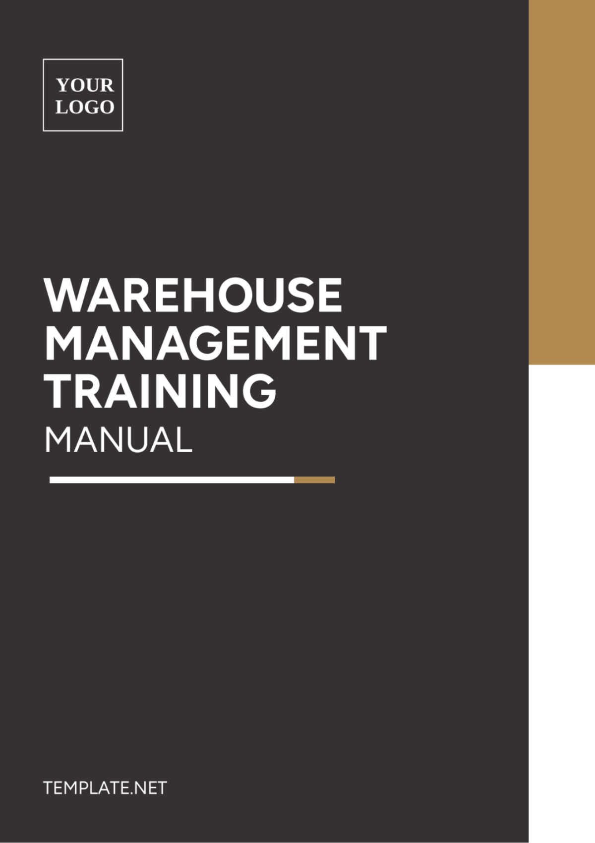 Warehouse Management Training Manual Template