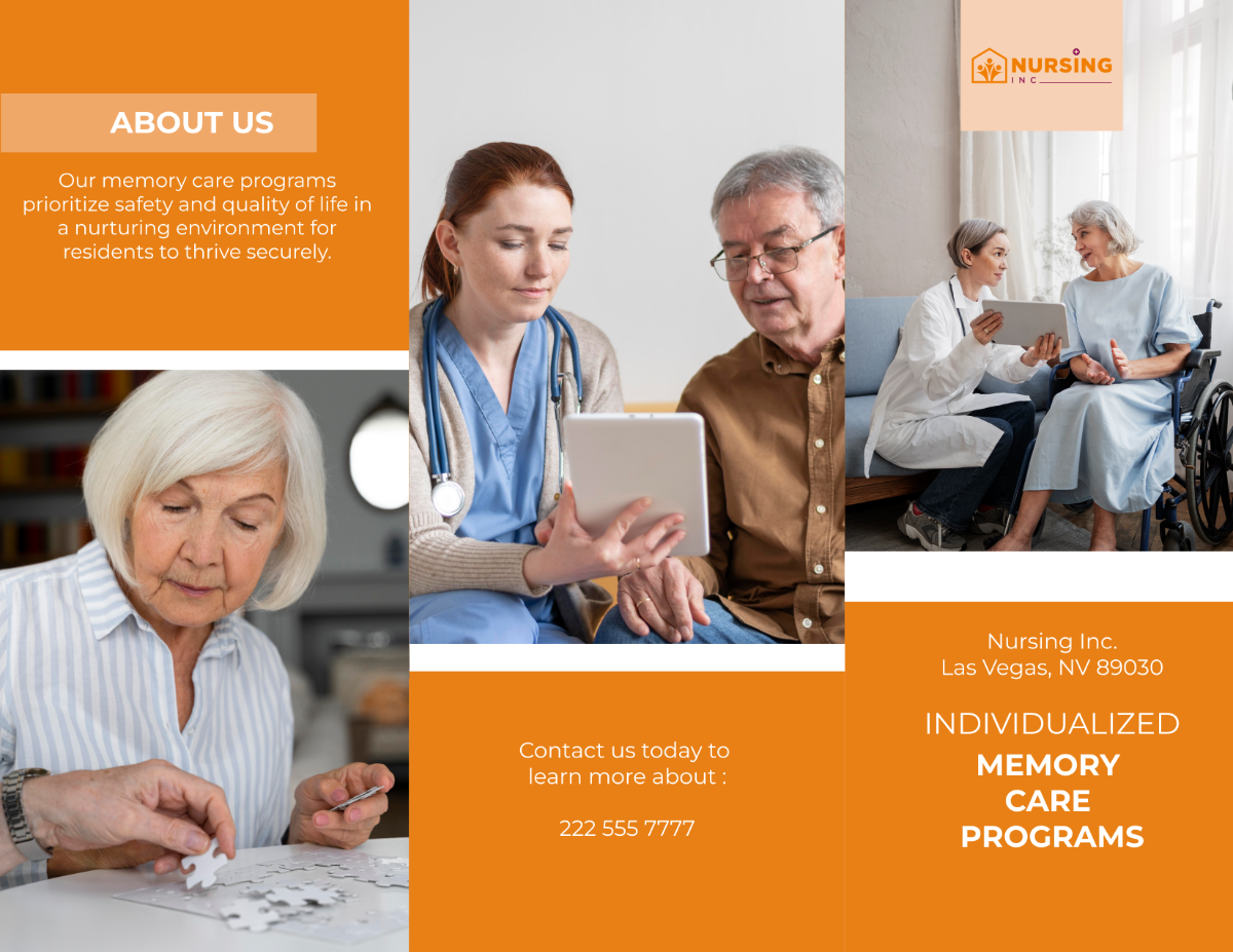 Individualized Memory Care Programs Brochure