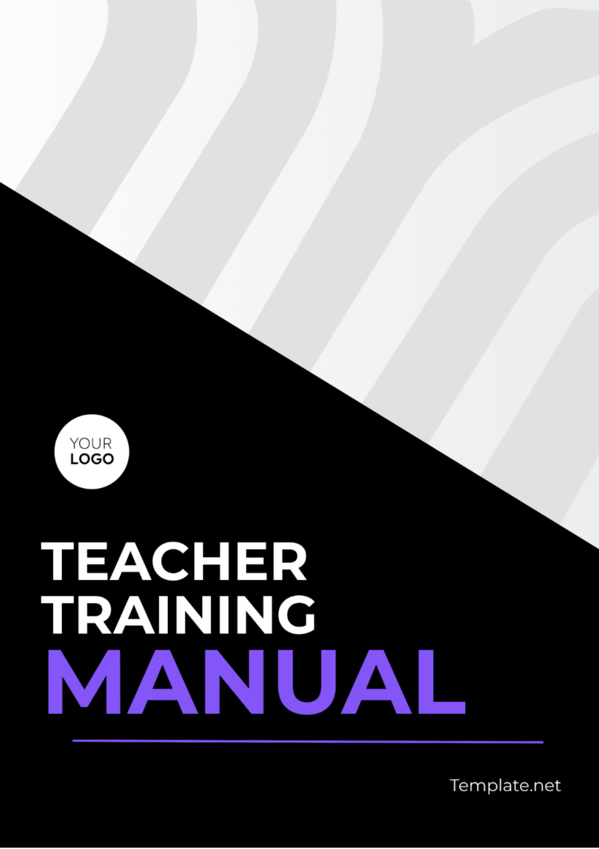 Teacher Training Manual Template