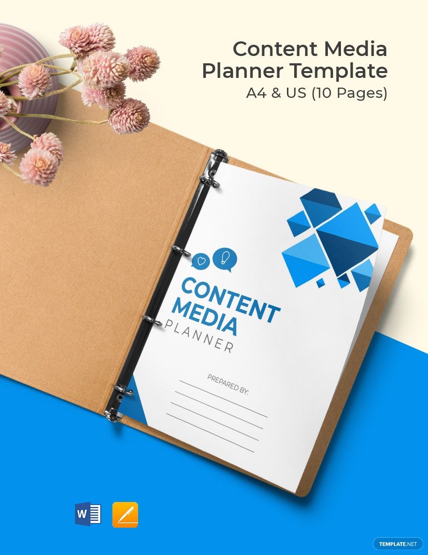 Content Media Planner Template