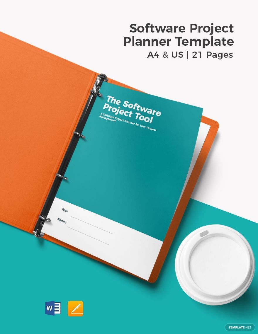 Software Project Planner Template Google Docs Word Apple Pages PDF 
